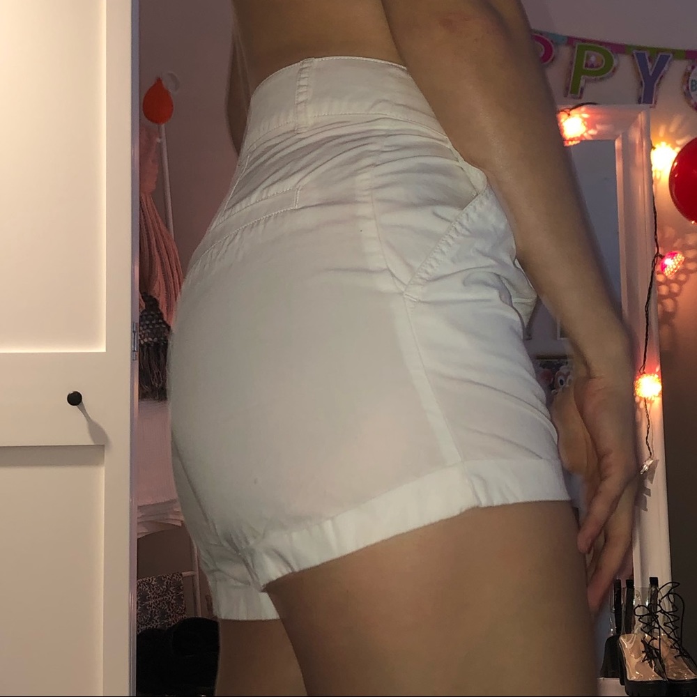 White shorts